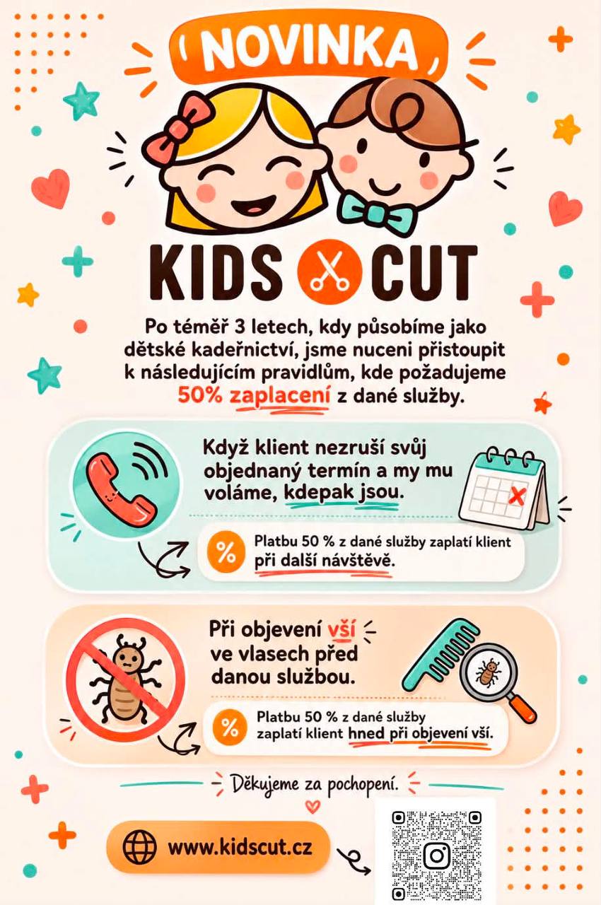 Novinka – pravidla rušení termínů a výskytu vší